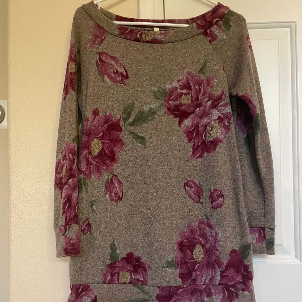Floral Sweater